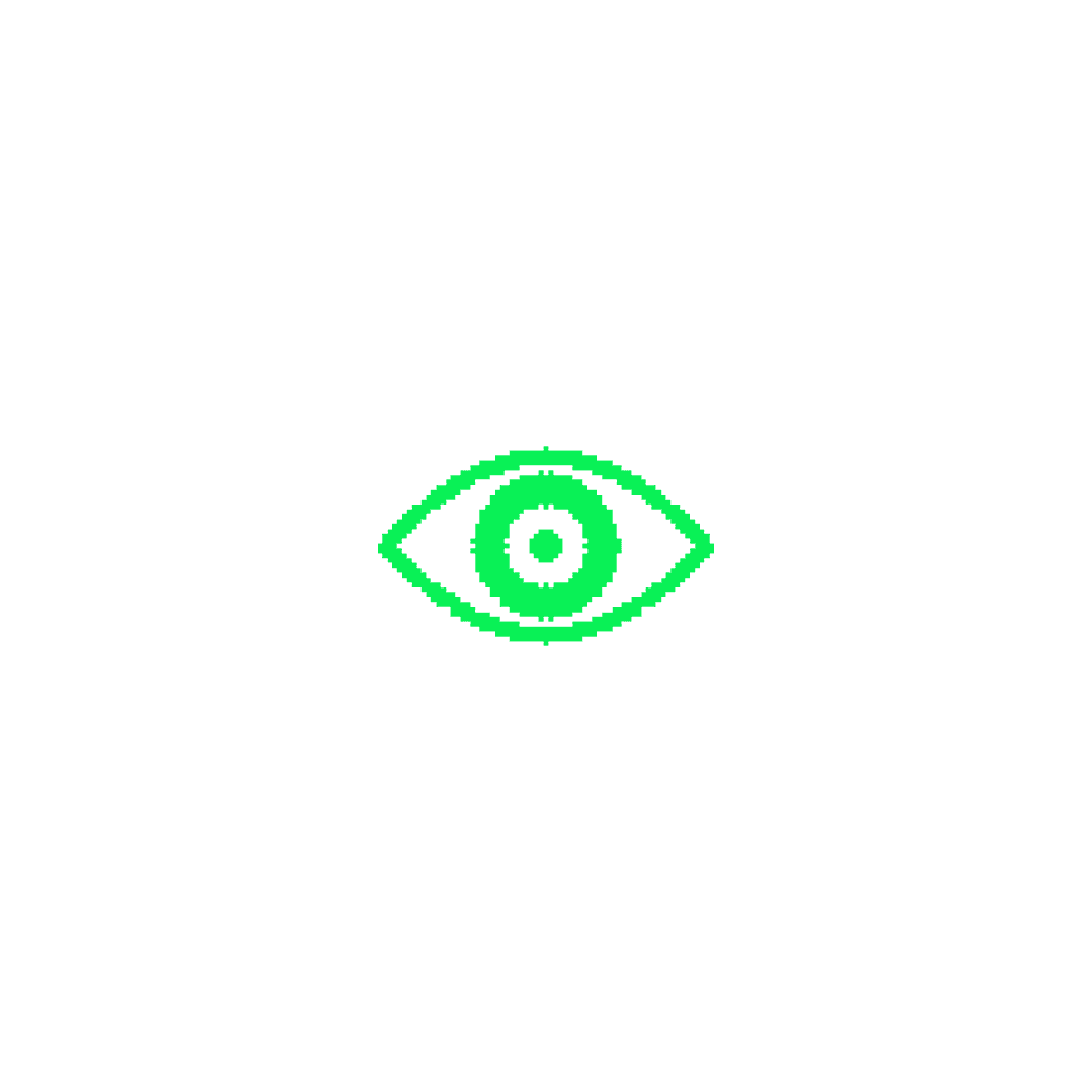The all seeing eye sees you.